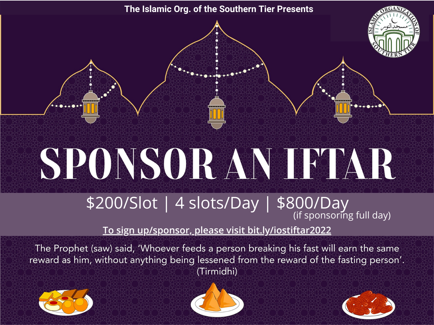 Iftar Sponsorship